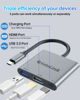 Picture of usbc to hdmi Adapter,hdmi to USB c with 100W PD & USB 3.0,4K HDMI to Typec Adapter, USB C Hub Multiport AV Converter Compatible with MacBook,Laptops, iPhone,PC, Nintendo Switch,steam Deck, rog Ally