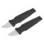 Picture of MECCANIXITY 2pcs Ultra Thin Spudger Opening Pry Bar Tool Stainless Steel Curved Pry Blade Repair for Phone Laptop Tablet LCD