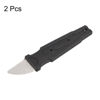 Picture of MECCANIXITY 2pcs Ultra Thin Spudger Opening Pry Bar Tool Stainless Steel Curved Pry Blade Repair for Phone Laptop Tablet LCD