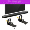 Picture of Wall Mount Bracket for Samsung Soundbar HW-T510 HW-T450 HW-T550 HW-T650 HW-T410 HW-S60A HW-A550 HW-B450 HW-Q800B HW-Q60R HW-Q70R HW-MS57C HW-MS6500 HW-MS6511 HW-MS660 HW-MS661 HW-H450 HW-J355 HW-J450