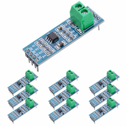 Picture of ANMBEST 10PCS MAX485 RS485 Transceiver Module TTL UART Serial to RS-485 Module for Arduino Raspberry Pi Industrial-Control
