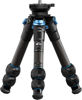Picture of SIRUI AM223L Mini Leveling Tripod, Carbon Fiber Desktop Travel Tripod for DSLR Camera Video Camcorder, Max Load 33lbs, Max Height 14.2"