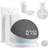 Picture of Wall Mount Holder for Echo Dot 5th 4th Generation, Outlet Hanger Stand with Built-in Cable Management, Hide Messy Wires Wall Holder, Space Saving Holder Stand for Echo Dot Kids 5th 4th Gen, White
