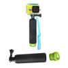 Picture of Walway Floating Hand Grip Waterproof Handheld Selfie Stick Monopod Grip Handle Mount Compatible with GoPro Hero 10, 9, 8, 7, Hero Session, Fusion, Max, AKASO, SJCAM, DJI Osmo Action Cameras (Green)
