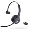Picture of Yealink WH64 Hybrid with DECT Dongle, 492ft Range, 26 Talk Time Bluetooth Headset for Microsoft Teams, Zoom Skype Certified, Noise Cancelling Headset with 3X Mic, Work Headset for Laptop,PC Phone
