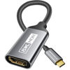 Picture of SWITCHFLUX USB-C to HDMI 2.1 Adapter | 8K@60Hz,4K@144Hz,2K@165Hz High-Speed USB Type C 3.1 to HDMI 8K Converter [Thunderbolt 3/4 Compatible] for MacBook Pro/Air,iPad, Other USBC Laptops