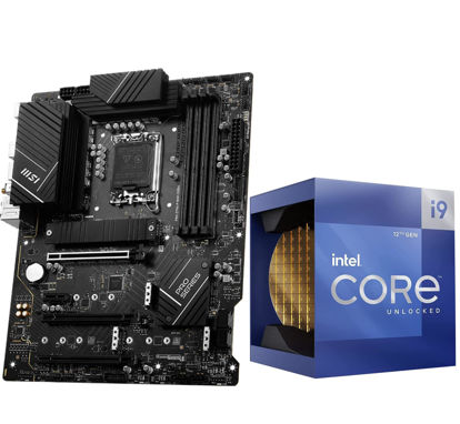 Picture of INLAND Micro Center CPU Motherboard Intel Core i9-12900K 16 Cores up to 5.2 GHz Unlocked LGA 1700 Desktop Processor with Integrated Graphics Plus MSI PRO Z790-P WiFi DDR4 Motherboard