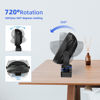 Picture of ATEngeus USB Desk Fan, Rechargeable Portable Fan, 8-Inch Clip on Fan, 10000mAh Stroller Fan, 4 Speeds Strong Airflow, 720° Rotation, with Sturdy Clamp, Suitable for home, office and stroller