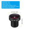 Picture of PATIKIL 2.1mm CCTV Camera Lens, F2.0 FPV Security Camera Lens 5MP 160° Wide Angle Board Lens M12 Threaded Dia for IP Camera Panoramic