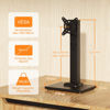 Picture of suptek Single LCD Computer Monitor Free-Standing Desk Stand Mount Riser for 13 inch to 43 inch Screen with Swivel, Height Adjustable, Rotation, 50,75& 100mm Vesa Base Stand, Black