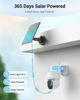 Picture of Techage 2K Solar Camera Outdoor Wireless, Security Camera Wireless Outdoor, Battery Powered cam with Spotlight, 2-Way Talk, PIR Motion Detection, Color Night Vision, 360° PTZ, Siren, Works with Alexa