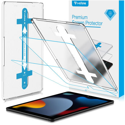 Picture of MOHAVE 2 Pack Screen Protector for iPad 10.2″ 9th/8th/7th Generation & iPad Air 3rd Generation/iPad Pro 10.5″ [Auto Alignment] Tempered Glass [Military Grade Protection] Supports Apple Pencil
