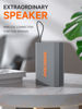 Picture of PEICHENG Speaker, Portable Wireless Bluetooth Speakers, Waterproof Shower Loud Stereo Sound with RGB Lights TWS Long Playtime for Home/Party/Outdoor, Electronic Gadgets, (1PCS, Grey)