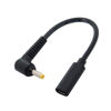 Picture of USB C to Slim Tip Laptop Charging Cable Adapter Female Type C to Male Converter for Dell Laptop 18-20V Works with 45W 65W 90W (4.0 x 1.7mm Dell)