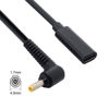 Picture of USB C to Slim Tip Laptop Charging Cable Adapter Female Type C to Male Converter for Dell Laptop 18-20V Works with 45W 65W 90W (4.0 x 1.7mm Dell)