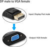 Picture of Ankey Display Port to VGA Adapter,2 Pack Gold-Plated DisplayPort DP to VGA Converter (Male to Female) for Computer, Desktop, Laptop, PC, Monitor, Projector, HDTV