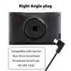 Picture of Hodeoo Mini USB Car Power Cord for Garmin Nuvi Drive DriveSmart DriveAssist DriveTrack RV GPS TA20 Compatible Power Cord DC Vehicle Adapter