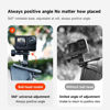 Picture of TELESIN Backpack Clip Mount 360 Swivel Ball Joint Shoulder Bag Belt Strap Mounts Accessories for GoPro 13 12 11 10 9 8 7 6 5 Insta 360 X3 Ace Pro DJI Action 3 4 Osmo Pocket 3 Bike Motorcycle Accessory