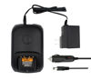 Picture of Car Charger for Motorola XPR3300e XPR3500e XPR3550 XPR7550 XPR7350 PMNN4066A PMNN4077 PMNN4491 PMNN4493 Battery WPLN4232 with 12V Car Charger Power Supply
