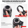 Picture of Hersmay 61mm Metal Tripod Mount Ring Lens Collar for Sony FE 24-240 mm f/3.5-6.3 OSS Lens, 24-105 mm f/4 G OSS, 16-35 mm f/2.8 GM, 24-70 mm f/2.8 GM, 35 mm f/1.4 ZA, FE 28-70 mm F3.5-5 .6 OSS