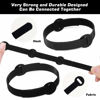 Picture of 150PCS Reusable Cable Ties - 4+6+8+10inch Multi-Purpose Cable management Hook & Loop Cable Straps Wire Ties,Adjustable Fastening Cord Organizer,Cable Organizer for Home,Office and Data Centers,Black