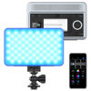 Picture of VILTROX RGB Led Panel Light, Smartphone Control Full Color On Camera LED Photography Light, 2600K-6800K Dimmable LED Video Light, with NP-F550 Battery (Sprite 15C)