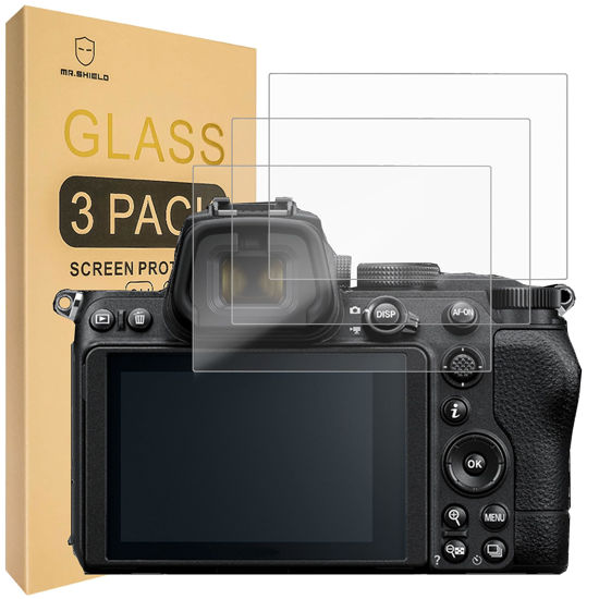 Picture of Mr.Shield [3-Pack] Screen Protector For Nikon Z5 Z6 Z7 Z6II Z7II Z9 [Tempered Glass] [Japan Glass with 9H Hardness] Screen Protector