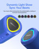 Picture of Portable Bluetooth Speaker with Lights, Powerful Crystal Clear Sound, IPX5 Waterproof, All Day Playtime, AUX&TF-Card Input, Bluetooth 5.3, TWS Paring, Small Wireless Speaker for Outdoor, Gift Ideas