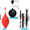 Picture of Camera Cleaning Kit, Electronics Cleaning Tools & Accessories Include Air Blower Pump, Lens Cleaner Pen and Dust Blower Cleaner with Brush for DSLR VCR DC Camera Lenses Telescope Filters Cleaning