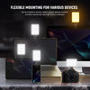 Picture of NEEWER Basic VL67B Phone Selfie Light for iPhone with APP Control, Bi Color 2000mAh Clip On Fill Light for Vlogging Recording Live Streaming, Computer/Laptop/Webcam/Monitor Video Conference Lighting
