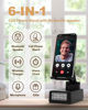 Picture of Gifts for Men Cell Phone Stand with Wireless Bluetooth Speaker and Wireless Charger, Phone Charger Stand with Digital Alarm Clock for iPhone, Birthday Gifts for Men,Boyfriend,Dad,Women,Christmas