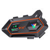 Picture of BTQILEYOO Motorcycle Helmet Bluetooth Headset, Flash Color RGB Lighting Effect, Bluetooth 5.3 Headphone, Smart Noise Reduction, HiFi Level Sound Quality, IPX6, Compatible with All Helmets (Y20-2X)