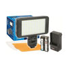 Picture of Vidpro LED-150 Photo and Video Light Kit - On Camera Panel LED Light - Adjustable and Dimmable Light Fits Cameras Video Camcorders and DLSR w/Hot Shoe Includes Rechargeable Battery Diffuser and More