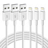 Picture of iPhone Fast Charging Cable [Apple MFi Certified] 3-Pack 6FT Lightning to USB Cable iPhone Charger Cord Compatible with iPhone 14 13 12 11 Pro Max XR XS X 8 7 6 Plus SE iPad and More 6FT