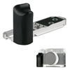 Picture of WEPOTO X100VI / X100V Handgrip L-Shape Grip with Quick Release Plate for Arca,Wood Side Handle,Compatible with FUJIFILM X100VI / X101V Cameras (Silver Base/Purple Light Sandalwood)