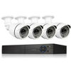Picture of Eversecu 4 Channel Security Camera System 1080P DVR and (4) 1.0MP 720P Weatherproof Cameras Support Night Vison Weatherproof, Motion Alert, Smartphone, PC Easy Remote Access (NO HDD Included)