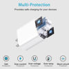 Picture of UUOLOV 6.6 Ft USB C Fast Charger Cable Fit for iPad 10th Generation 10.9" (2022) A2696 A2757 A2777 Tablet 20W Type C Charging Block Adapter with C to C Woven Power Cord (White)