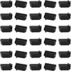 Picture of 30pcs HDMI Silicone Anti Dust Cap Cover Plugs, HDMI Female Port Dustproof Plug Soft Protector Stopper, for TV,Laptop Computers etc,Black