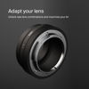 Picture of Urth Lens Mount Adapter: Compatible with FD Lens to EF-M Camera Body