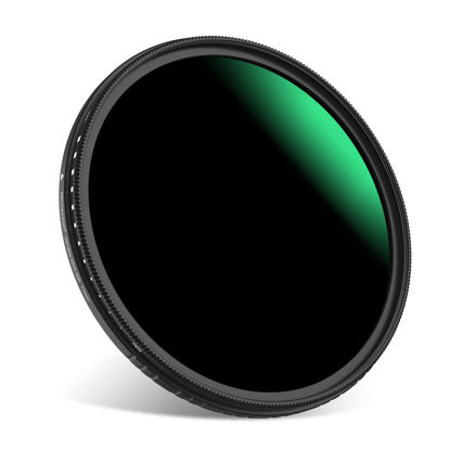 Picture of PROfezzion 58mm Variable ND Filter Multi-Coated ND2-ND400 Variable Neutral Density Fader for Canon EOS Rebel T7 T6 T8i T7i T6i T6s with EF-S 18-55mm Kit Lens & Other Camera Lenses