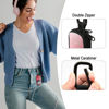 Picture of TXEsign MP3 Player Case Storage Bag Compatible with Sony NWE394/DODOSOUL M800/AGPTEK A02/AGPTEK A02S MP3 Player, Carry Case Protective Bag MP3 Player Organizer with Clear Window