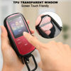 Picture of TXEsign MP3 Player Case Storage Bag Compatible with Sony NWE394/DODOSOUL M800/AGPTEK A02/AGPTEK A02S MP3 Player, Carry Case Protective Bag MP3 Player Organizer with Clear Window