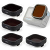 Picture of GEPULY ND Filter Lens Set for GoPro Hero 13 Black Accessories, 4 Pack Go Pro ND Filter Kit ND8, ND16, ND32, ND64, Multi-Coated Neutral Density Go Pro 13 Filters Pack Accessory HD Glass