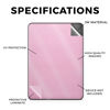 Picture of Glossy Glitter Tablet Skin Compatible with Amazon Kindle Paperwhite 12th (2024) - Solid Pink - Premium 3M Vinyl Protective Wrap Decal Cover - Easy to Apply | Crafted in The USA by MightySkins