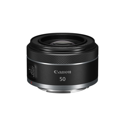 Picture of Canon RF 50mm F1.8 STM Lens | Compact and Lightweight, Fast F1.8 Aperture, Compatible with All Canon EOS R Series Cameras, Black