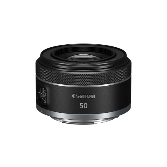 Picture of Canon RF 50mm F1.8 STM Lens | Compact and Lightweight, Fast F1.8 Aperture, Compatible with All Canon EOS R Series Cameras, Black