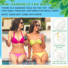 Picture of Woanger 24 Pcs Mini Handheld Fan Bulk USB Electric Fan with Data Cable and Mounting Base Battery Operated Small Fans Portable Fan 3 Speed Mini Fan Outdoor Summer Travel Gift (White, Pink, Blue, Black)
