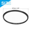 Picture of MECCANIXITY 77mm Star Lens Filter, Starburst Lens Filter 8 Points Star Camera Lens Filter for Night Scenery Glassworks