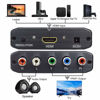 Picture of HDMI to Component Vedio Converter,Muosu HDMI to Ypbpr Scaler HDMI Input to Component Video + R/L Audio Output Converter Adapter Support 1080p for PS3,DVD(Aluminum)