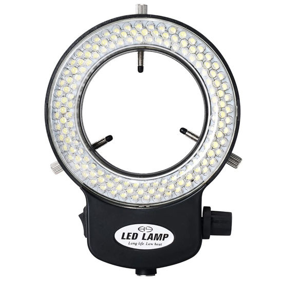 Picture of Famgee Adjustable 144 LED Beads Ring Light Illuminator lamp for Monocular Binocular Trinocular Soldering Repairing Stereo Microscope Video Camera CE Certificate